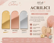 Acrilico abs specchiato per Diodo