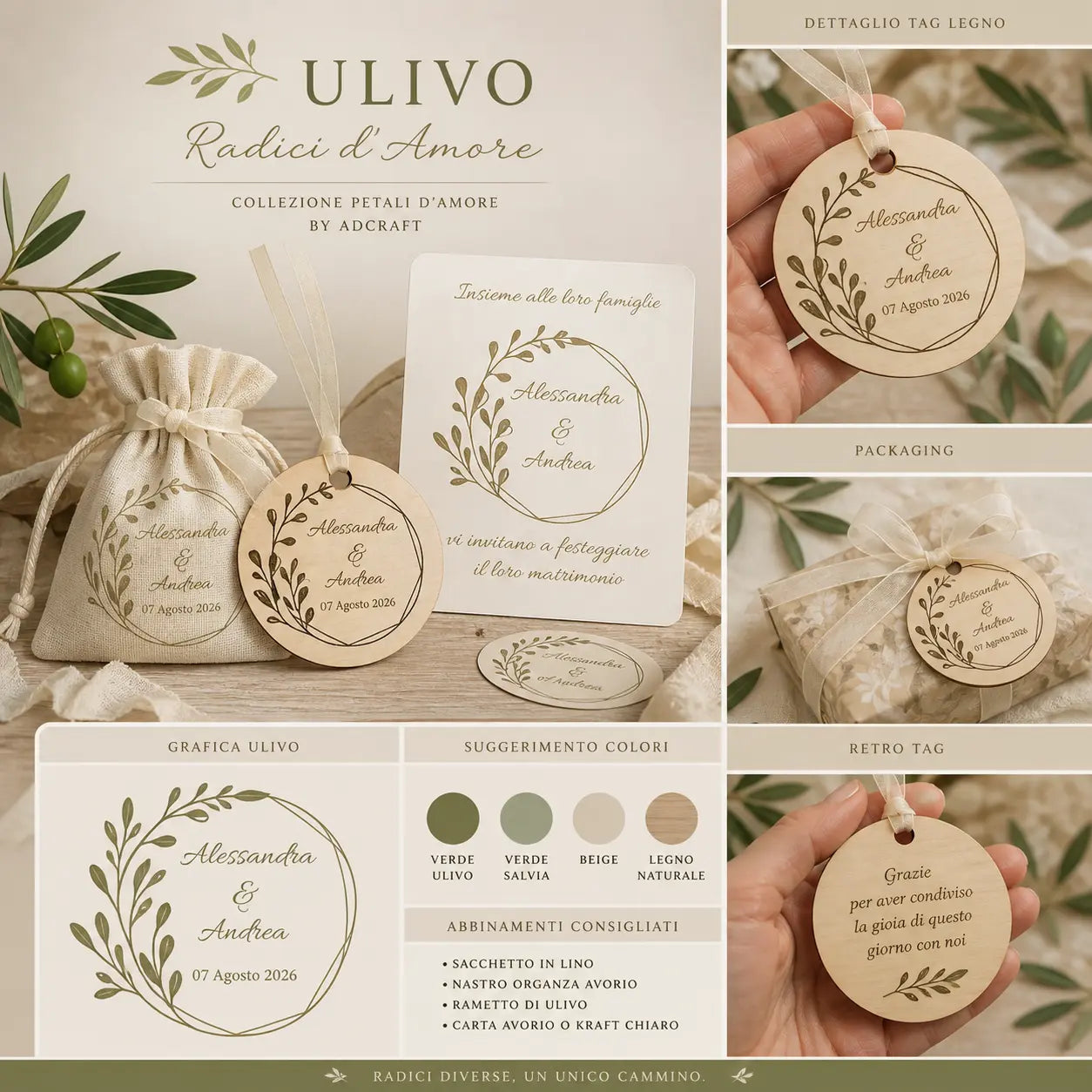 Fairytales matrimonio-🌿 ULIVO – Radici d’Amore by AdCraft