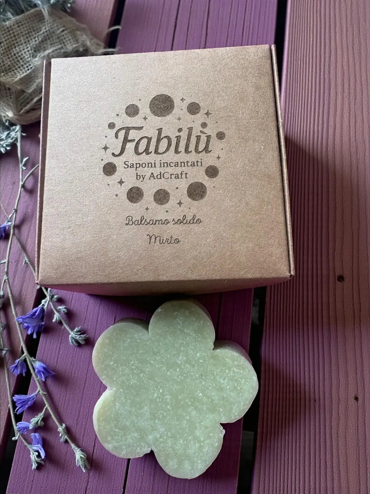Balsamo Solido Artigianale al Mirto – Fabilù by AdCraft