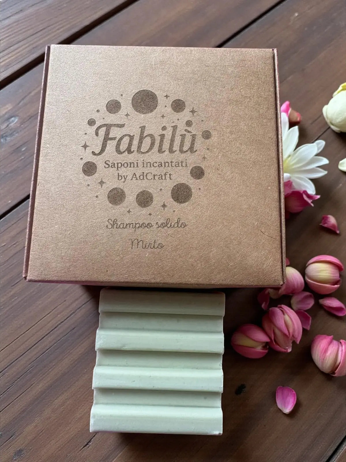 Shampoo Solido Artigianale al Mirto – Fabilù by AdCraft