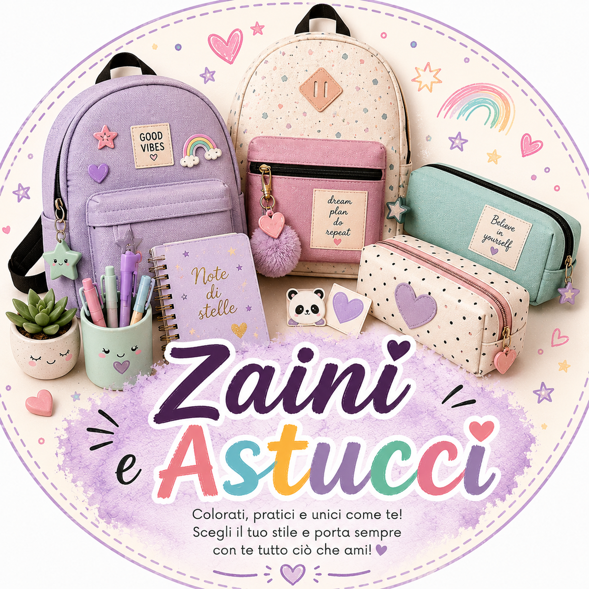 Zaini e astucci