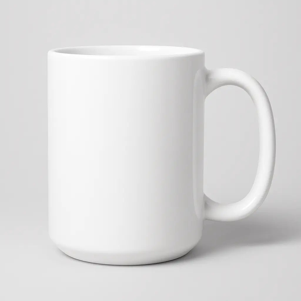 Tazza bianca personalizzabile
